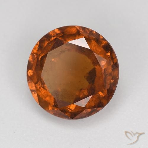 Grenat Hessonite Orange foncé naturelle Tour, 2.06 ct, VS-SI