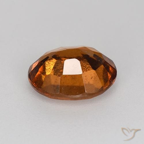 Grenat Hessonite Orange moyen-foncé naturelle ovale, 1.70 ct, VS-SI