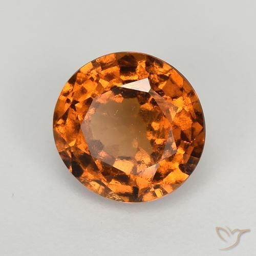 Grenat Hessonite Orange moyen-foncé naturelle Tour, 1.43 ct, VS