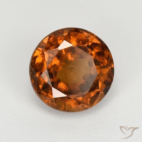 Grenat Hessonite Orange foncé naturelle Tour, 1.93 ct, VS