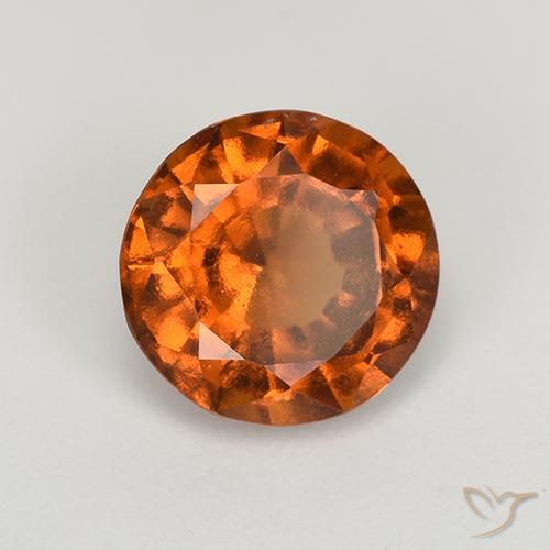 Grenat Hessonite Orange foncé naturelle Tour, 1.93 ct, VS