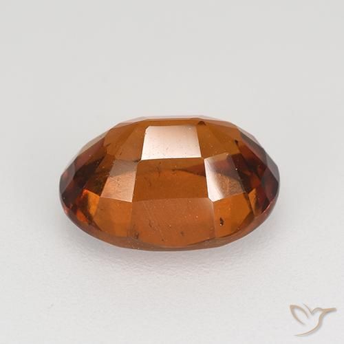 Grenat Hessonite Orange moyen naturelle ovale, 2.80 ct, VS
