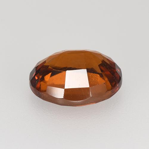 Grenat hessonite orange naturelle coupe ovale, 2,47 ct, VVS-VS