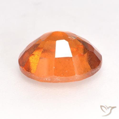 Grenat Hessonite Orange moyen naturelle ovale, 2.35 ct, SI