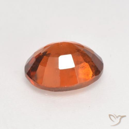 Grenat Hessonite Orange moyen-foncé naturelle ovale, 2.05 ct, VS