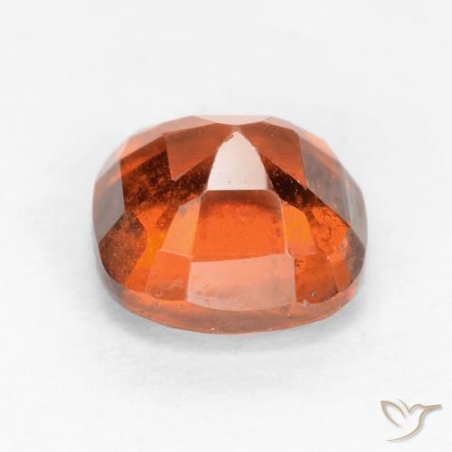 Grenat Hessonite Orange moyen naturelle Coussin, 2.21 ct, VS-SI