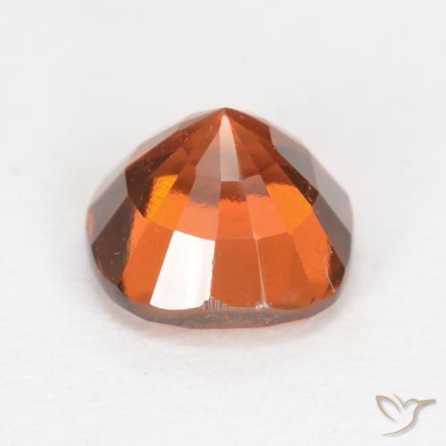 Grenat Hessonite Orange moyen naturelle Coussin, 2.06 ct, VVS-VS