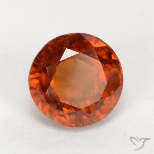 Grenat Hessonite Ambre orange naturelle Tour, 1.91 ct, VS-SI