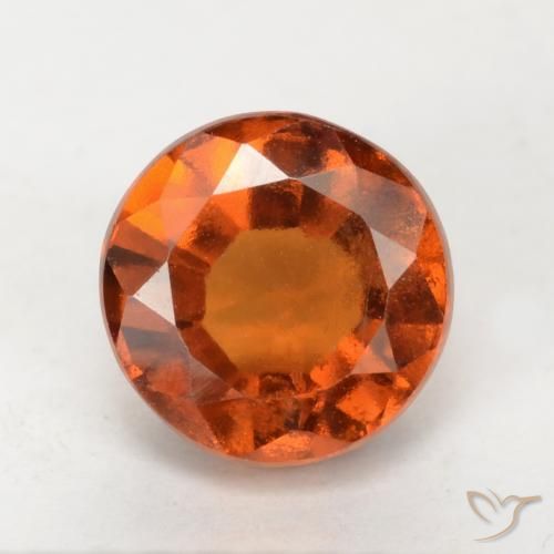 Grenat Hessonite Orange moyen naturelle Tour, 1.91 ct, VS