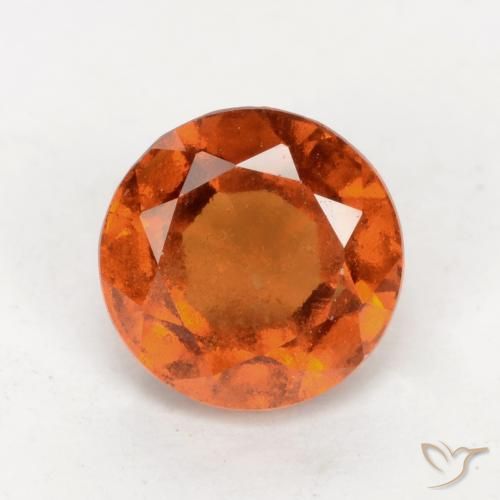 Grenat Hessonite Orange foncé naturelle Tour, 1.70 ct, VS-SI