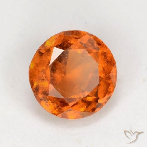 Grenat Hessonite Orange foncé naturelle Tour, 1.43 ct, VS-SI