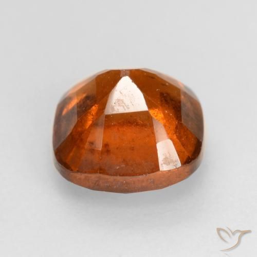 Grenat Hessonite Orange moyen naturelle Coussin, 2.08 ct, VS-SI