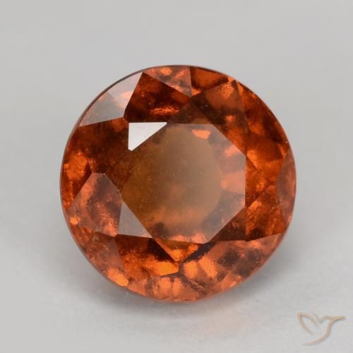 Grenat Hessonite Orange foncé naturelle Tour, 2.12 ct, VS-SI