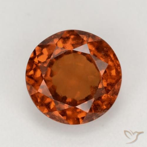 Grenat Hessonite Ambre orange naturelle Tour, 2.02 ct, VS-SI