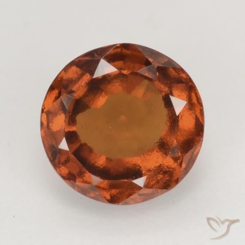 Grenat Hessonite Orange foncé naturelle Tour, 1.71 ct, VVS-VS