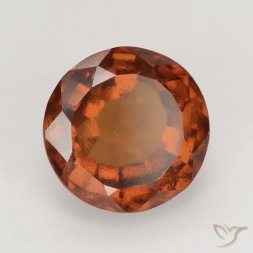 Grenat Hessonite Orange foncé naturelle Tour, 1.71 ct, VVS-VS