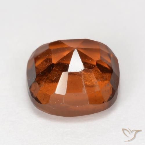 Grenat Hessonite Orange foncé naturelle Coussin, 2.03 ct, VS-SI