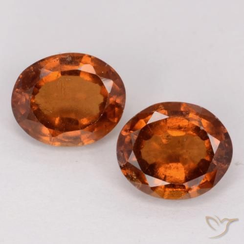 Shop natural 3.24ct Orange foncé Grenat Hessonite gems, ovale, from Madagascar at GemSelect. In stock, global shipping!