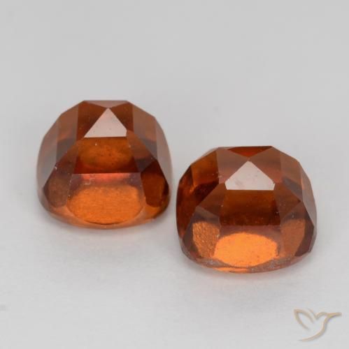 Shop natural 3.30ct Ambre orange Grenat Hessonite gems, Coussin, from Madagascar at GemSelect. In stock, global shipping!