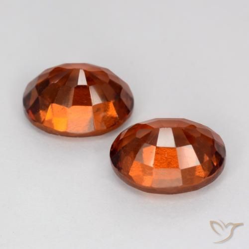 Shop natural 3.86ct Orange foncé Grenat Hessonite gems, ovale, from Madagascar at GemSelect. In stock, global shipping!