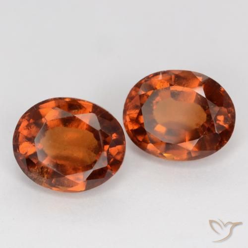 Shop natural 4.94ct Orange moyen Grenat Hessonite gems, ovale, from Madagascar at GemSelect. In stock, global shipping!