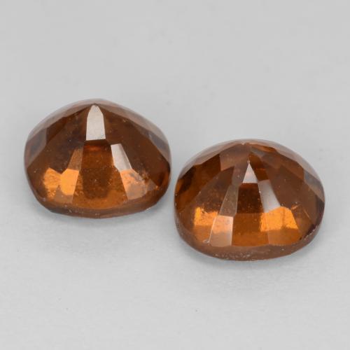 Achetez naturel 2,72ct orange grenat hessonite gems, coupe coussin, en provenance madagascar chez gemselect. en stock, livraison internationale!