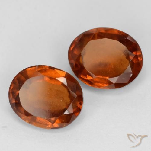 Shop natural 3.52ct Orange foncé Grenat Hessonite gems, ovale, from Madagascar at GemSelect. In stock, global shipping!