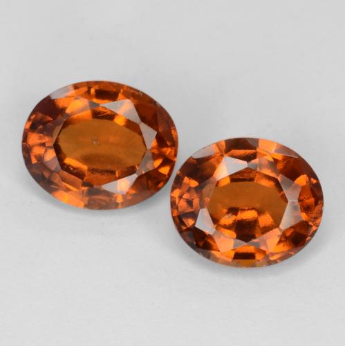 Achetez naturel 3.11ct Ambre orange Grenat Hessonite gems, Coupe ovale, En provenance Madagascar chez GemSelect. En stock, livraison internationale!
