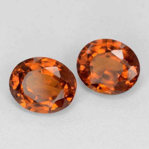 Achetez naturel 3.11ct Ambre orange Grenat Hessonite gems, Coupe ovale, En provenance Madagascar chez GemSelect. En stock, livraison internationale!