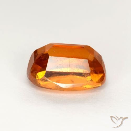 Grenat Hessonite Orange moyen-foncé naturelle Coussin, 2.04 ct, VS-SI