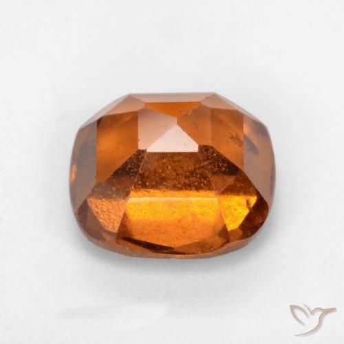 Grenat Hessonite Orange moyen-foncé naturelle Coussin, 2.01 ct, SI