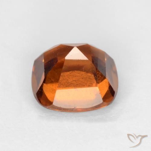 Grenat Hessonite Ambre orange naturelle Coussin, 1.95 ct, VS