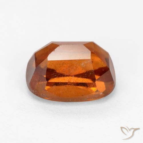 Grenat Hessonite Orange moyen-foncé naturelle Coussin, 2.36 ct, VS-SI