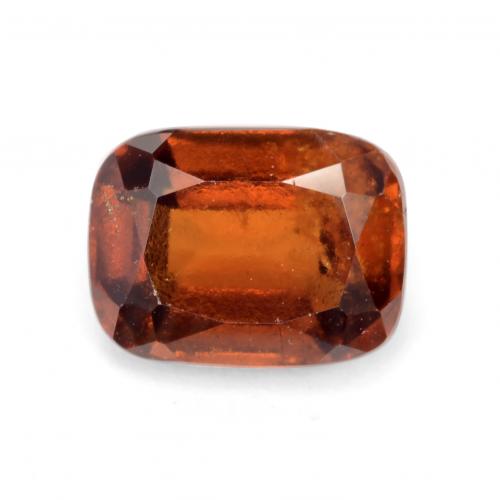 Grenat hessonite orange naturelle coupe coussin, 2,32 ct, VS-SI