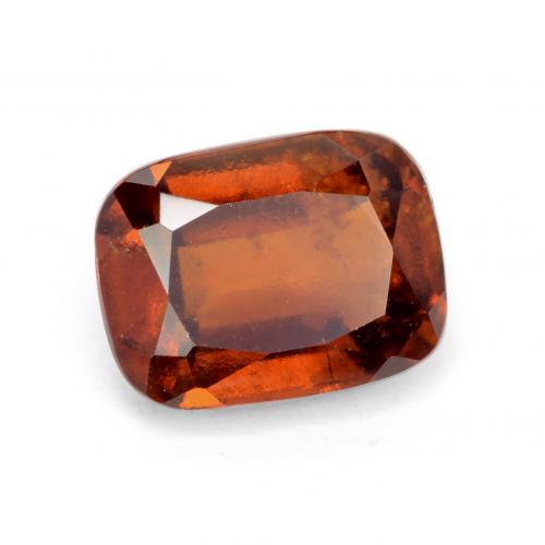 Grenat hessonite orange naturelle coupe coussin, 2,32 ct, VS-SI