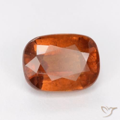 Grenat Hessonite Orange moyen naturelle Coussin, 2.21 ct, SI