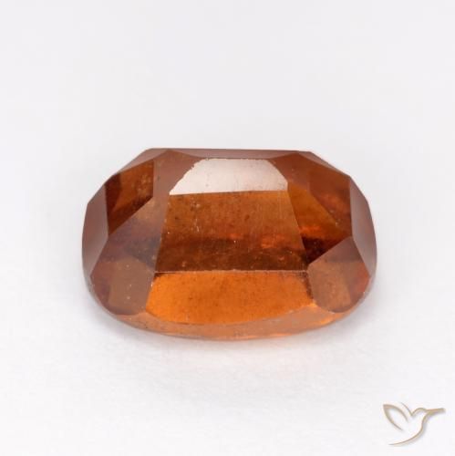 Grenat Hessonite Orange moyen naturelle Coussin, 2.21 ct, SI