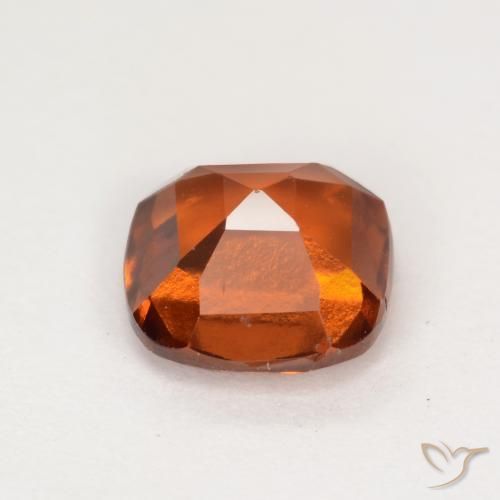 Grenat Hessonite Orange moyen naturelle Coussin, 1.78 ct, VS
