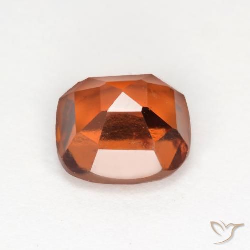 Grenat Hessonite Orange foncé naturelle Coussin, 1.95 ct, SI