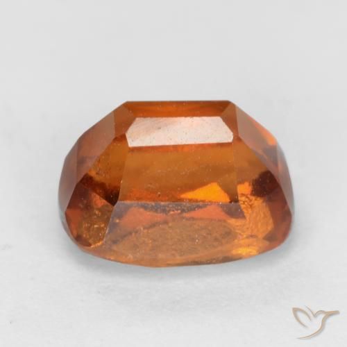 Grenat Hessonite Orange foncé naturelle Coussin, 2.46 ct, VS-SI