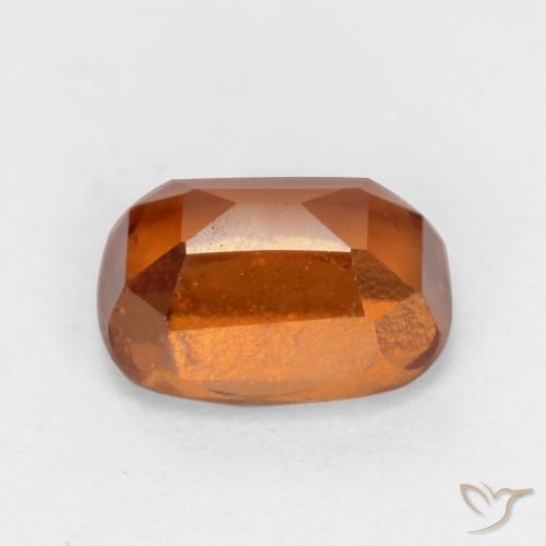 Grenat Hessonite Orange moyen-foncé naturelle Coussin, 1.96 ct, SI