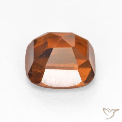 Grenat Hessonite Orange moyen naturelle Coussin, 1.94 ct, VS