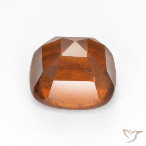 Grenat Hessonite Orange moyen-foncé naturelle Coussin, 2.29 ct, VS-SI