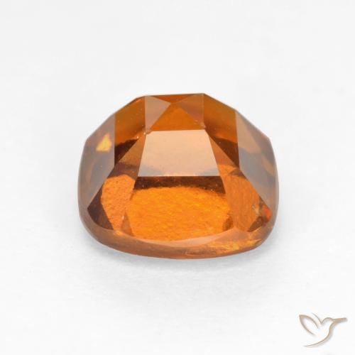 Grenat Hessonite Orange moyen naturelle Coussin, 2.10 ct, VS