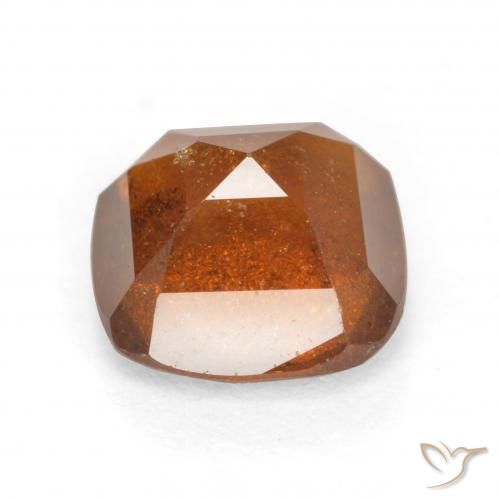 Grenat Hessonite Orange moyen-foncé naturelle Coussin, 1.94 ct, SI