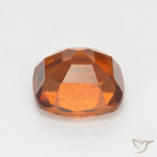 Grenat Hessonite Orange foncé naturelle Coussin, 2.00 ct, VS-SI