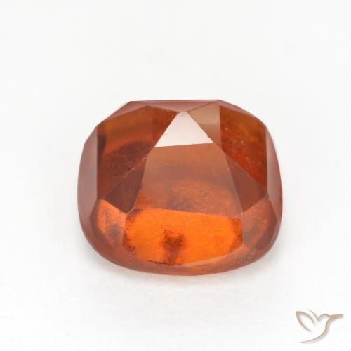 Grenat Hessonite Orange moyen naturelle Coussin, 2.48 ct, SI