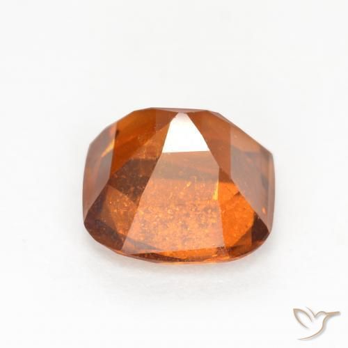 Grenat Hessonite Orange moyen naturelle Octogone / coupe Émeraude, 1.33 ct, SI