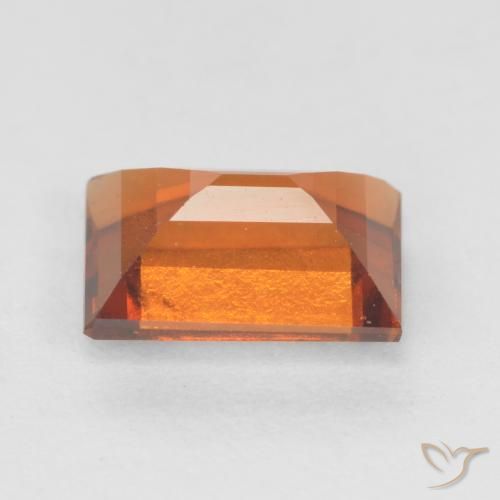 Grenat Hessonite Orange moyen-foncé naturelle Baquette, 1.11 ct, VS-SI