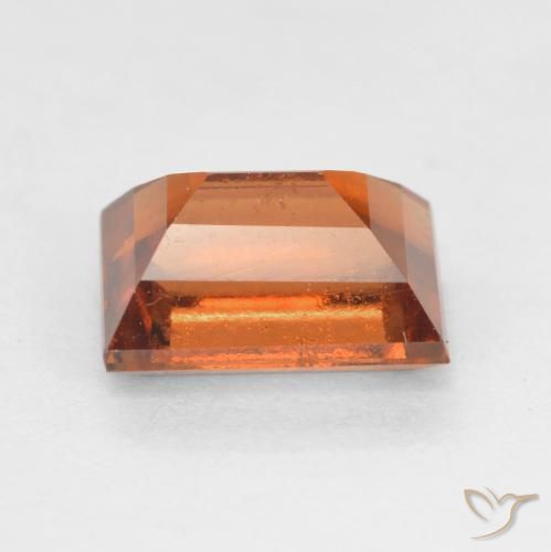 Grenat Hessonite Orange foncé naturelle Baquette, 1.50 ct, VS
